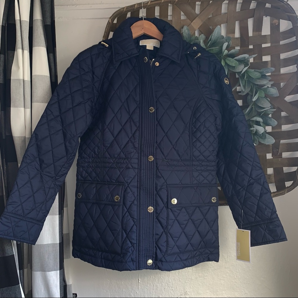 Michael Michael Kors hooded Quilted coat/Jacket